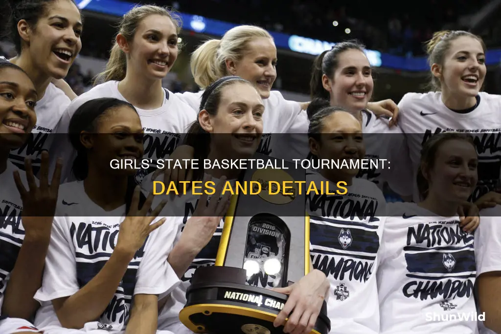 when is girls state basketball tournament