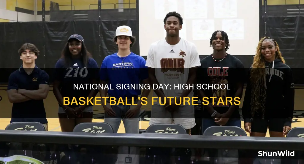 when is high school basketball national signing day