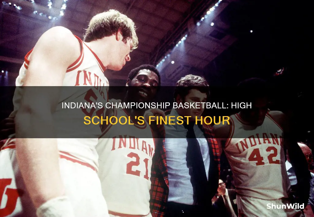 when is indiana high school basketball state championship