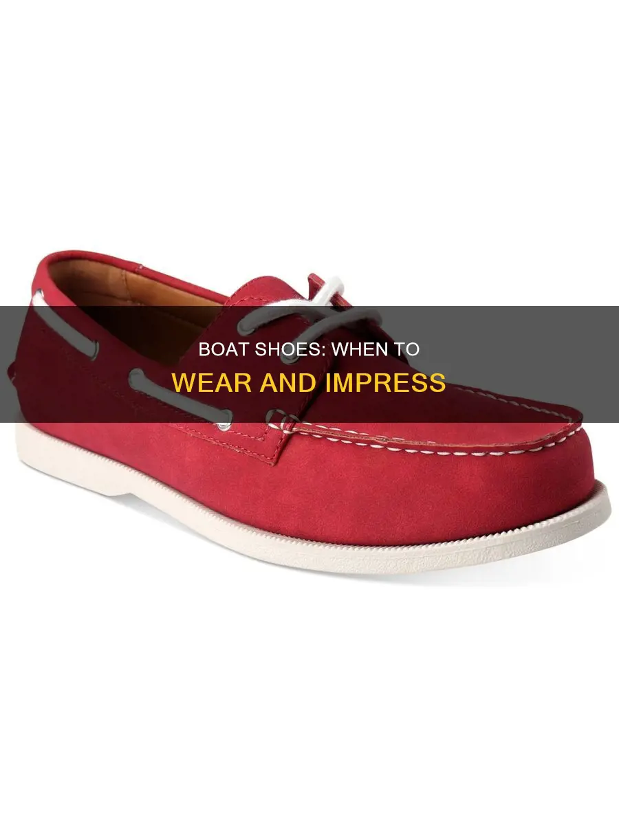 when is it ok to wear boat shoes