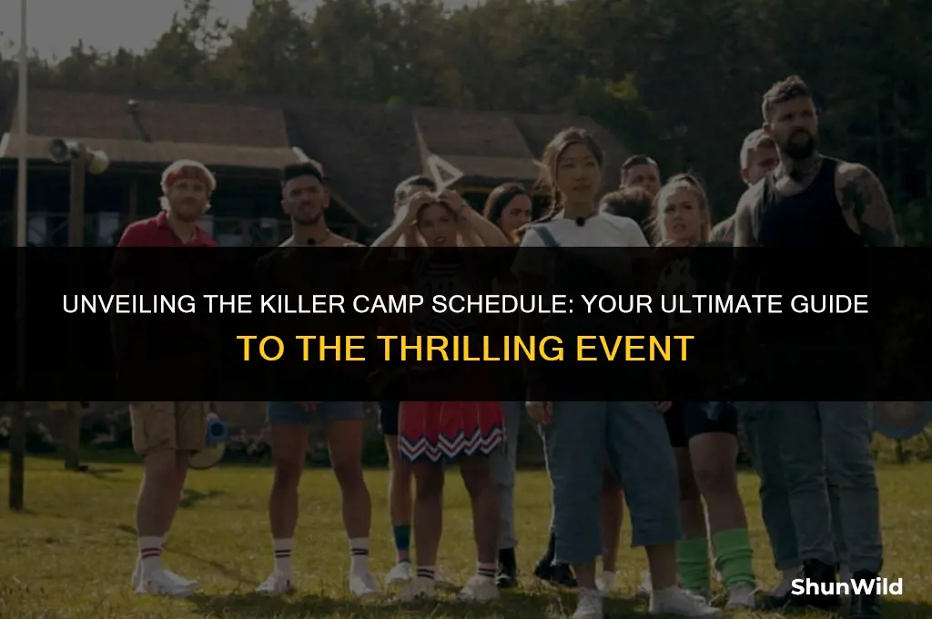 when is killer camp on