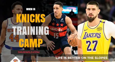 Knicks Gear Up: Training Camp Dates Announced