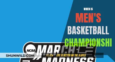March Madness: Men's Basketball Championship Dates Revealed