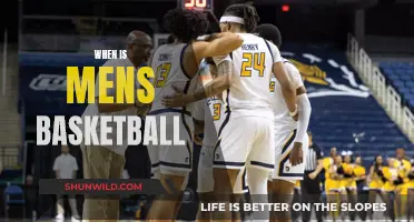 The Best Time for Men's Basketball Games