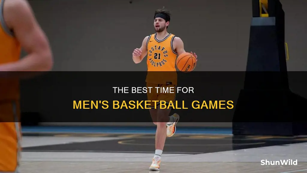 when is mens basketball
