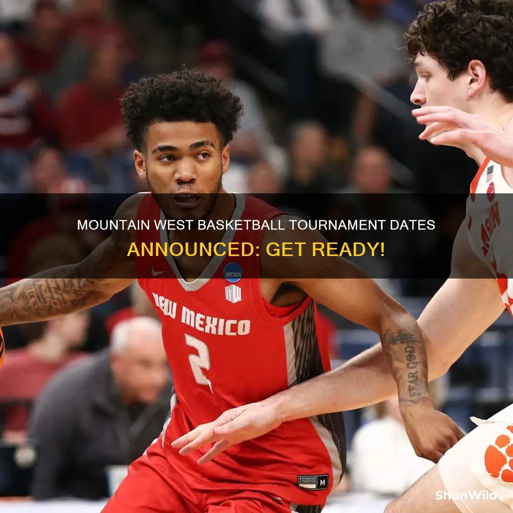 when is mountain west basketball tournament