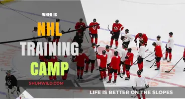 NHL Training Camp Dates: When Players Gear Up for the Season