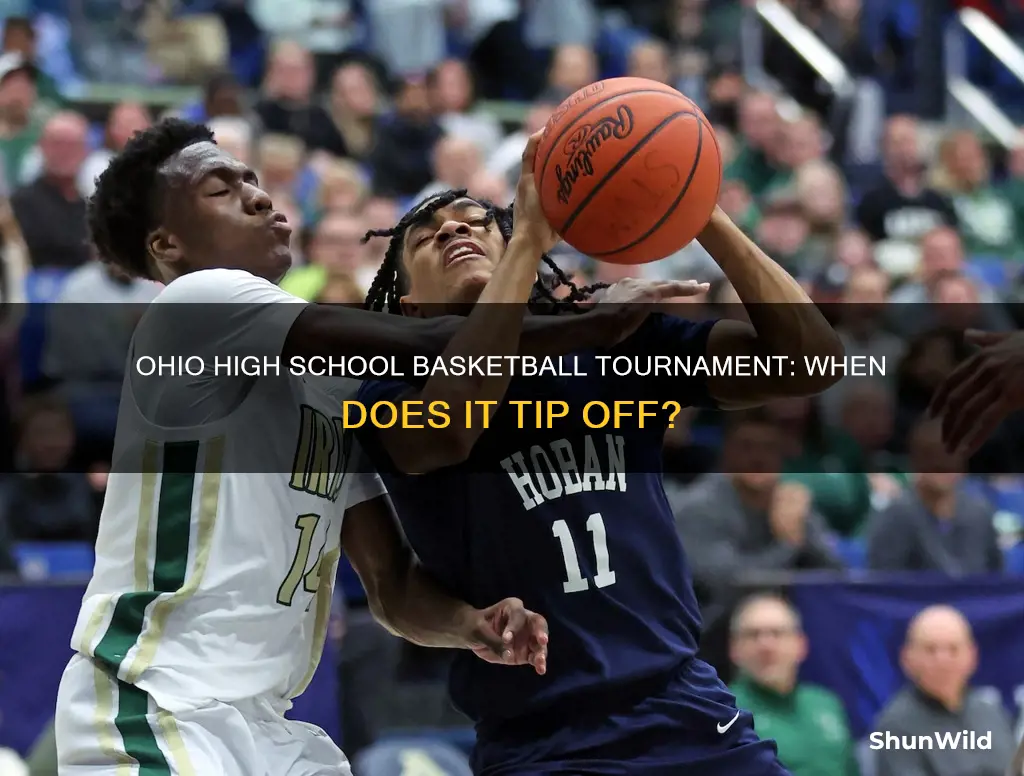 when is ohio high school basketball tournament