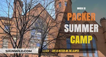 Unveiling the Ultimate Packer Summer Camp Experience: Dates and Details