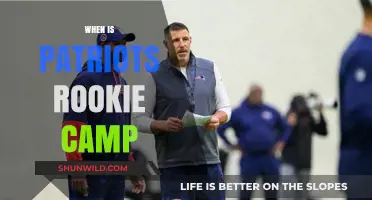 Unveiling the Patriots' Rookie Camp Schedule: A Comprehensive Guide