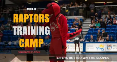 Raptors Gear Up: Training Camp Dates Announced
