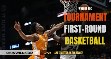 SEC Tournament First-Round Basketball: When Does the Action Start?