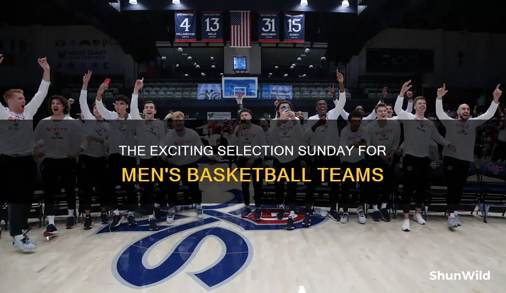 when is selection sunday for men