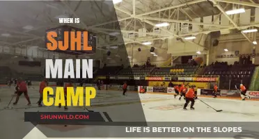 SJHL Main Camp: Dates and Essential Information for Aspiring Players