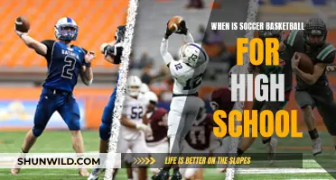 High School Sports Seasons: Basketball and Soccer Dates