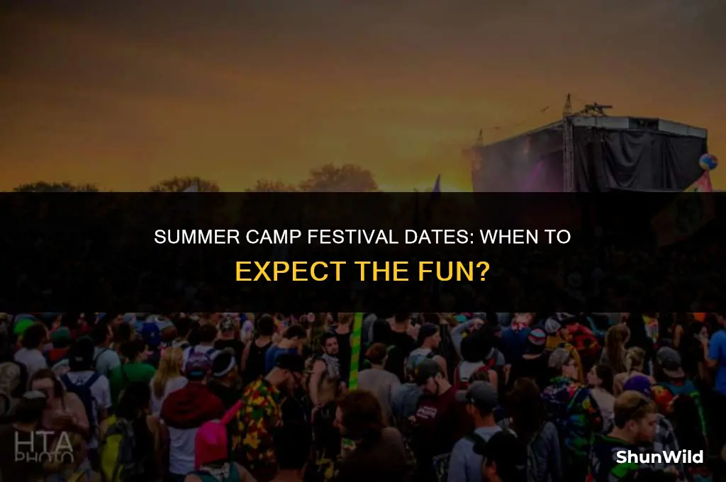 when is summer camp festival