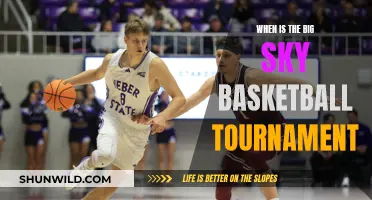 Big Sky Basketball Tournament: When's Kickoff?