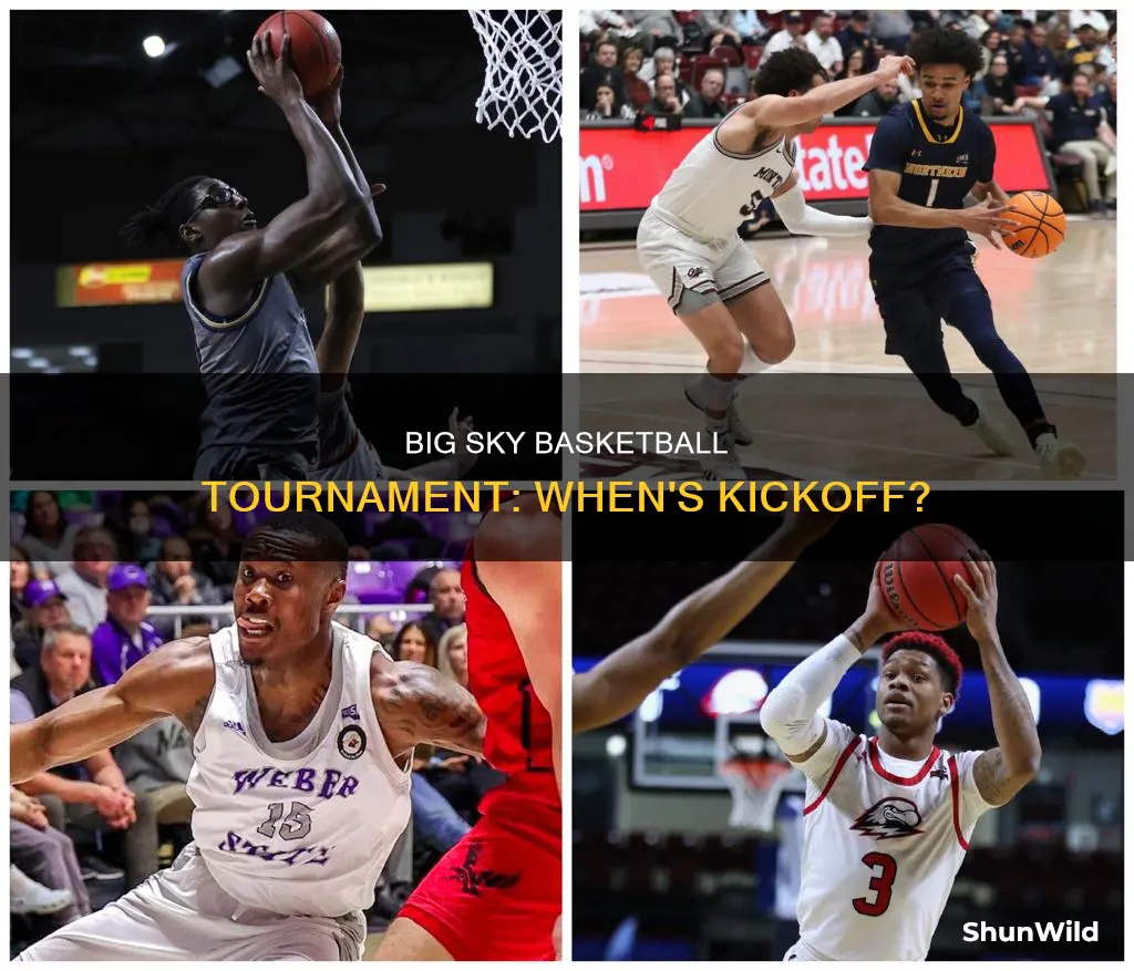 when is the big sky basketball tournament