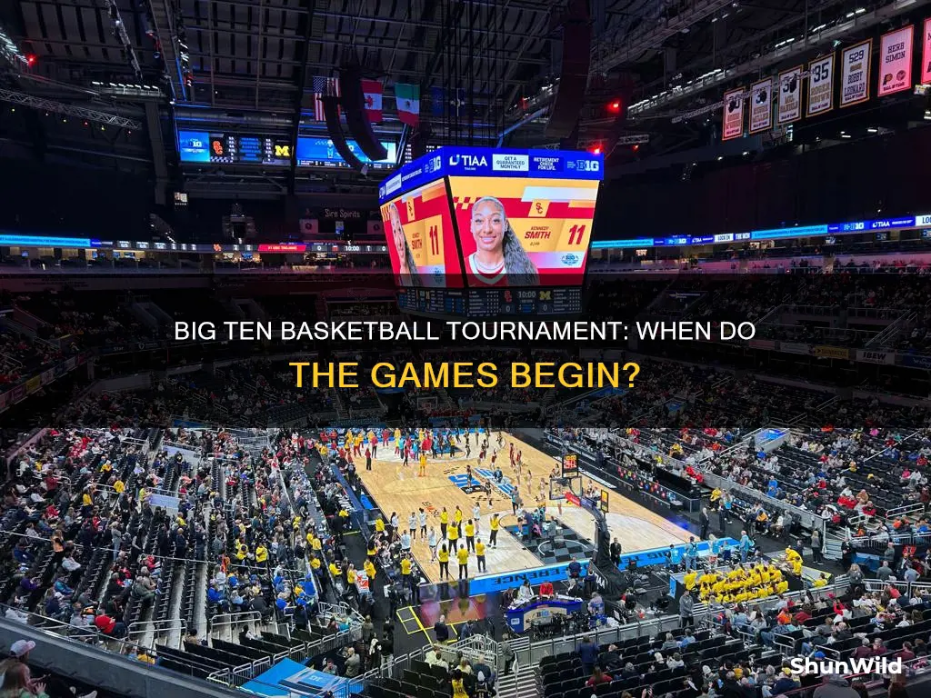when is the big ten basketball tournament start