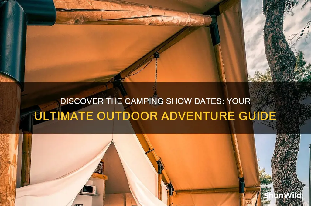 when is the camping show