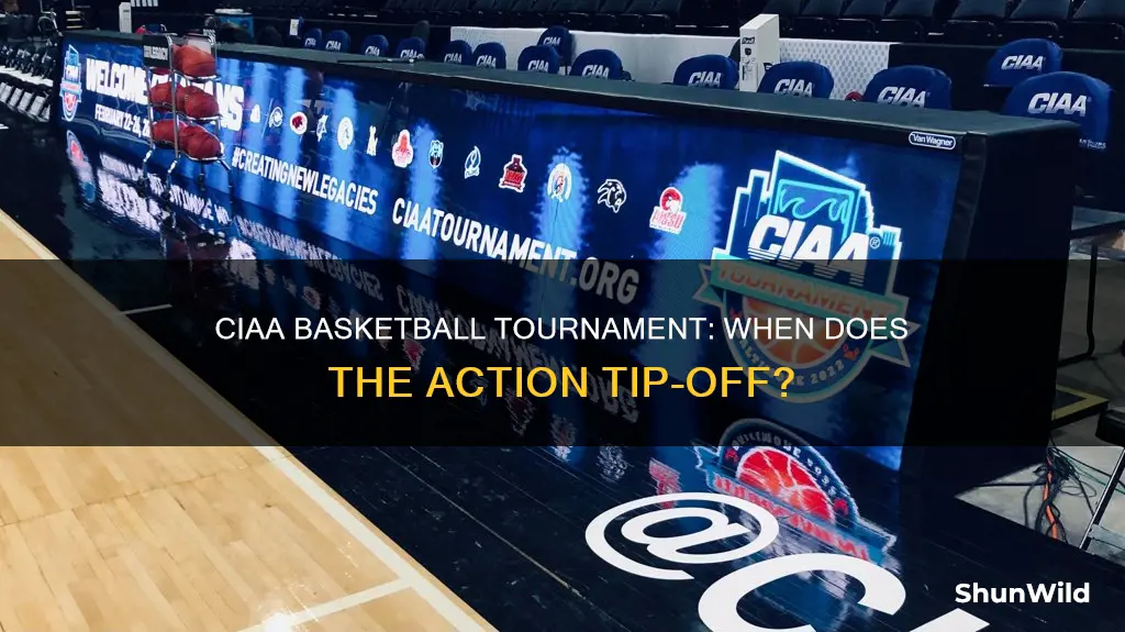 when is the ciaa basketball tournament