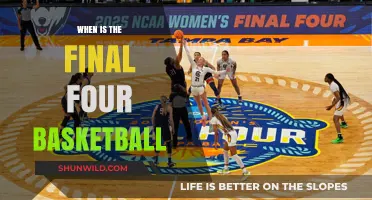Final Four Basketball: When's the Big Event?