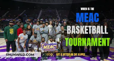 MEAC Basketball Tournament: When to Catch the Action
