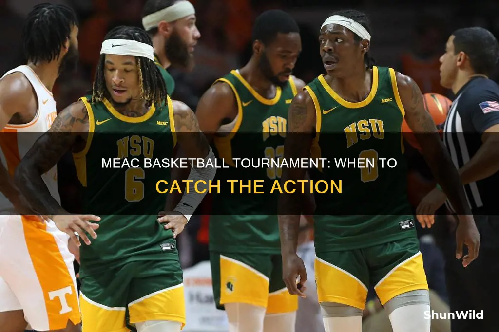 when is the meac basketball tournament