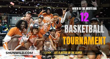 Big 12 Basketball Tournament: When Do Men Compete?