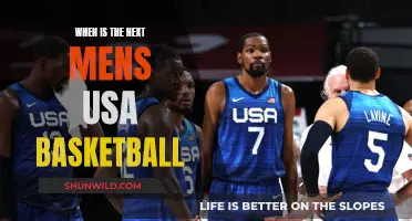 The Next USA Men's Basketball Game: When and Where?