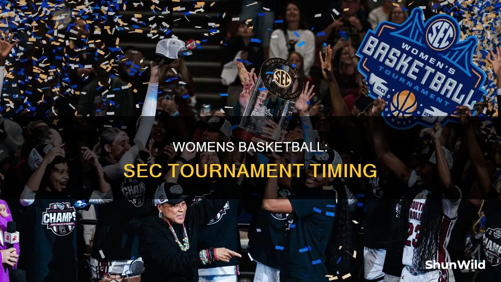 when is the sec womens basketball tournament