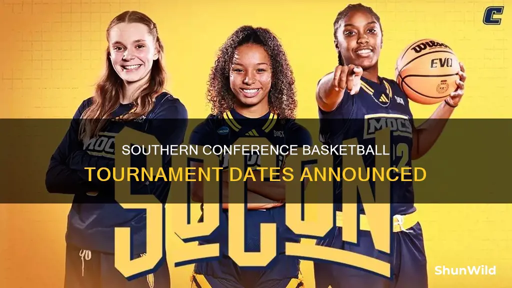 when is the southern conference basketball tournament