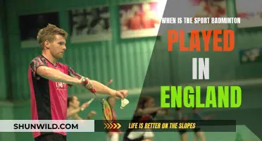 Badminton in England: A Seasonal Sport