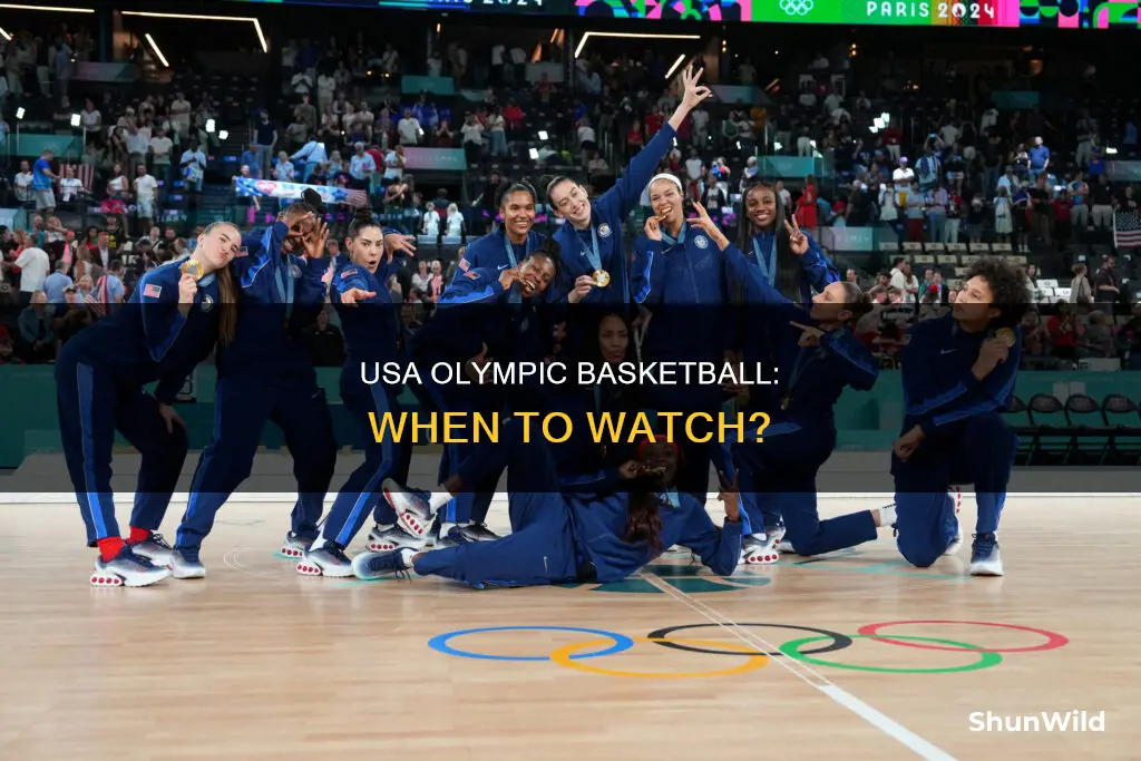 when is the usa olympics basketball