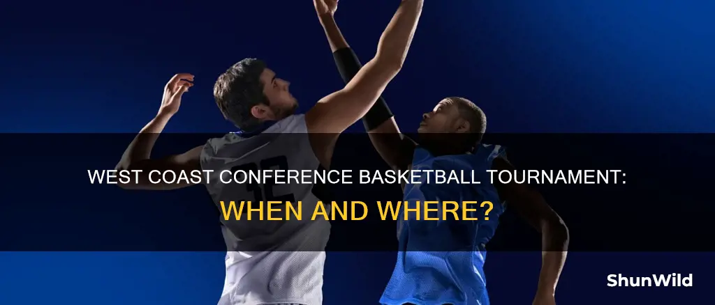when is the west coast conference basketball tournament