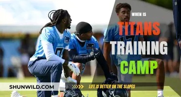 Gear Up for Titans Training Camp: Dates and Details Revealed