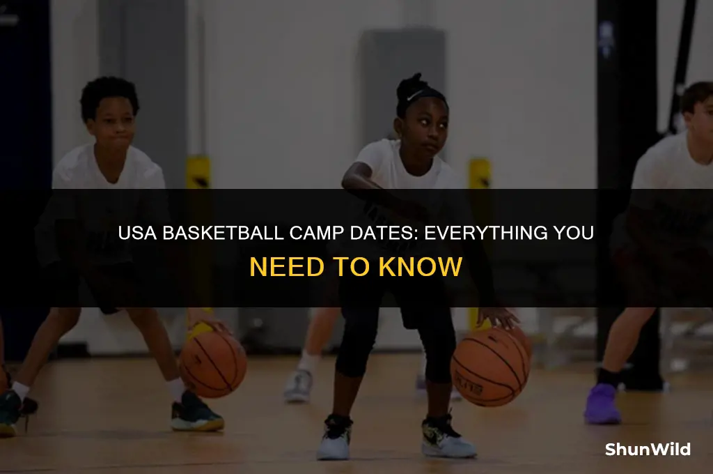 when is usa basketball camp