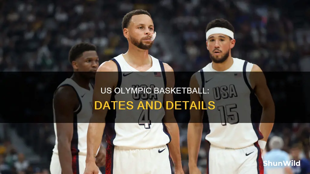 when is usa olympics basketball