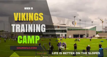 Vikings Training Camp Schedule: Dates and Details for the Upcoming Season