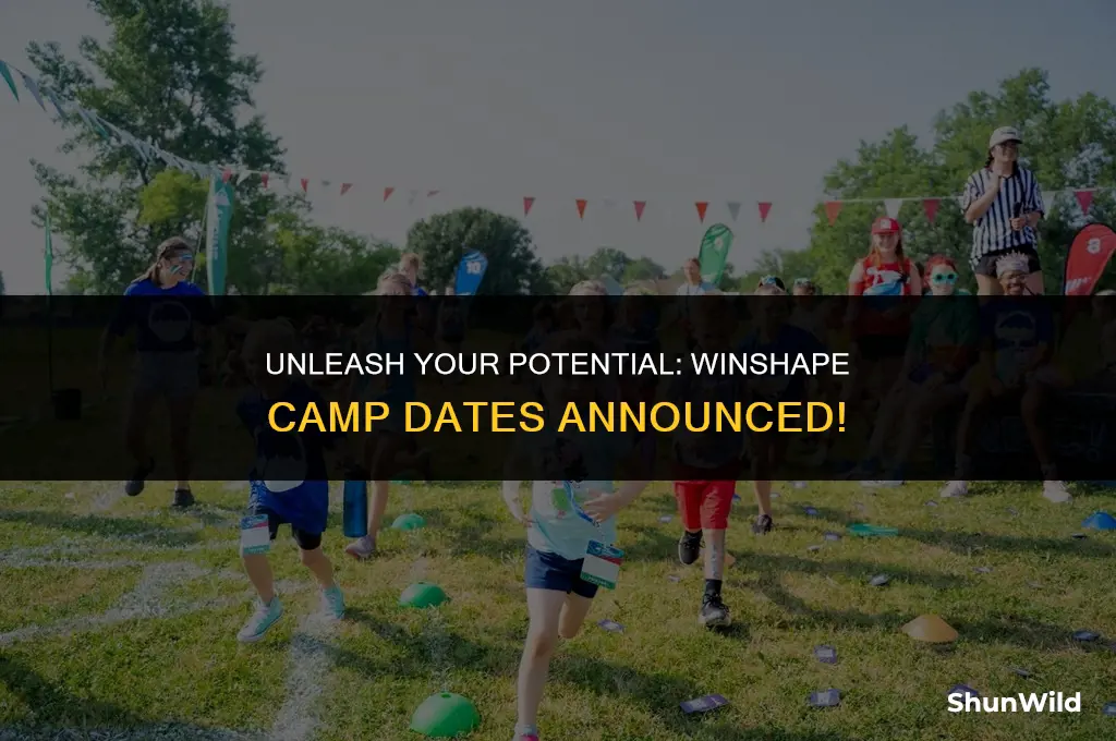 when is winshape camp