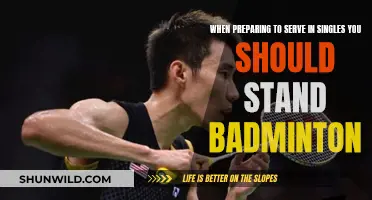 How to Serve in Singles: Badminton Footwork Fundamentals