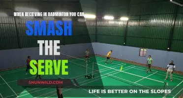 Smashing the Serve: An Aggressive Badminton Receiving Tactic