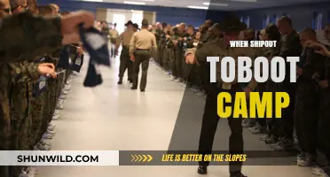 Embarking on a New Journey: When Shipout to Boot Camp