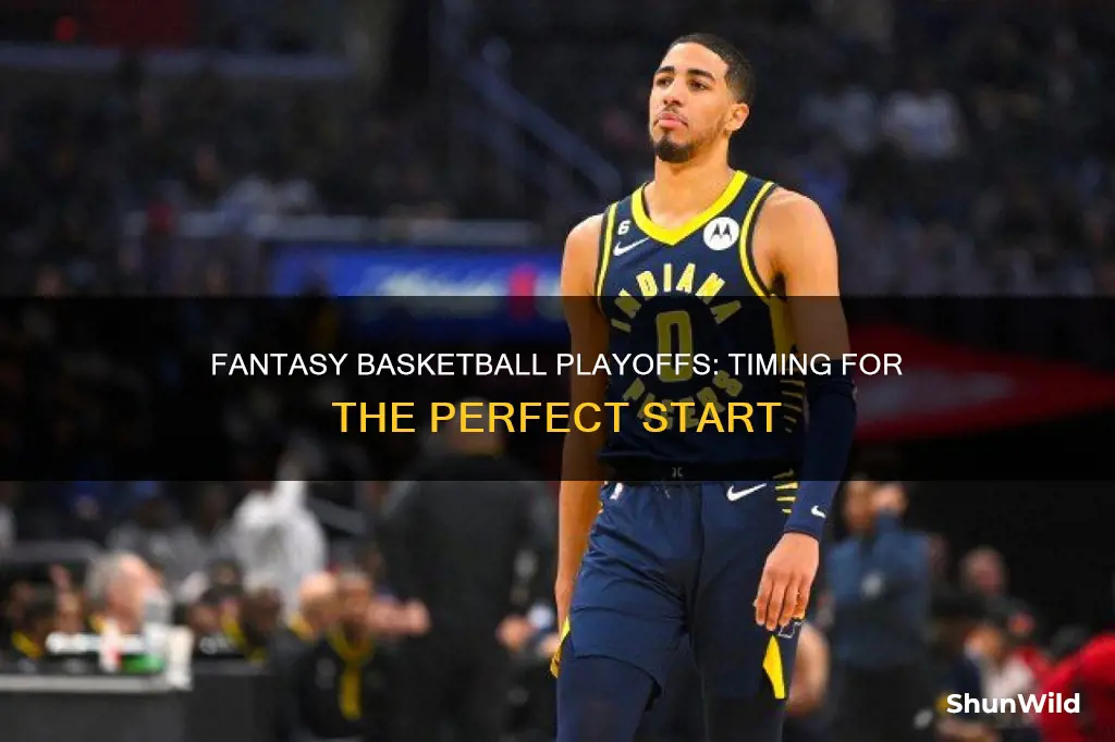 when should fantasy basketball playoffs start