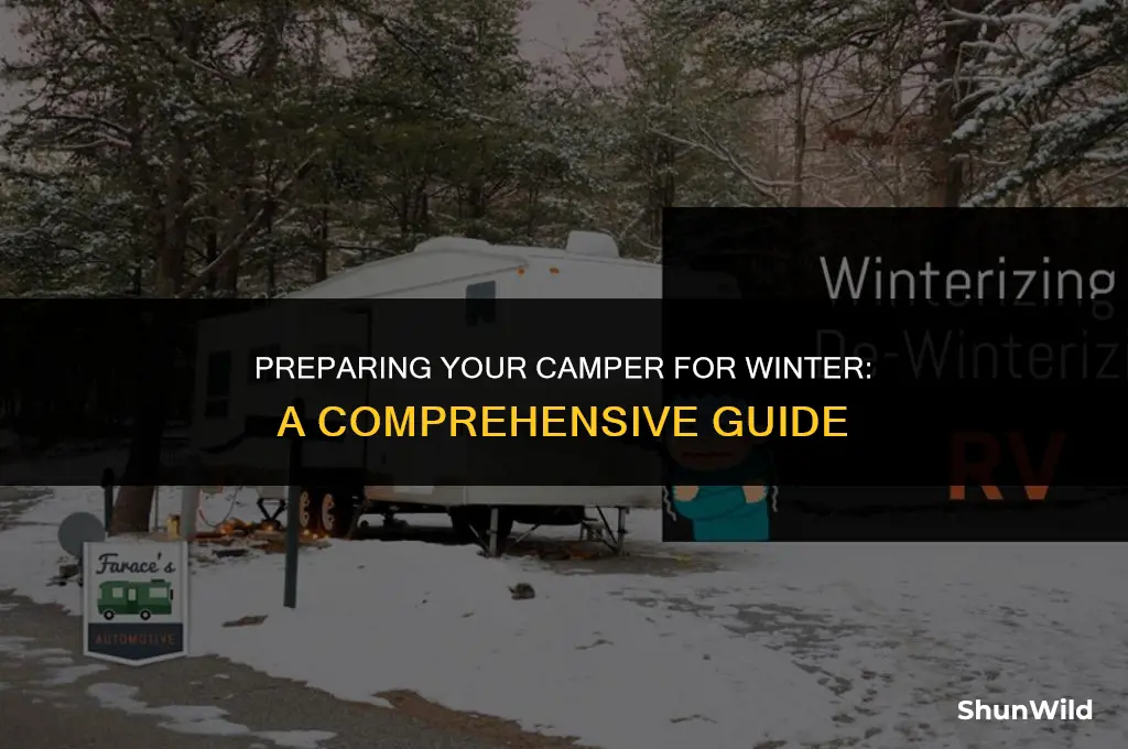 when should you winterize camper