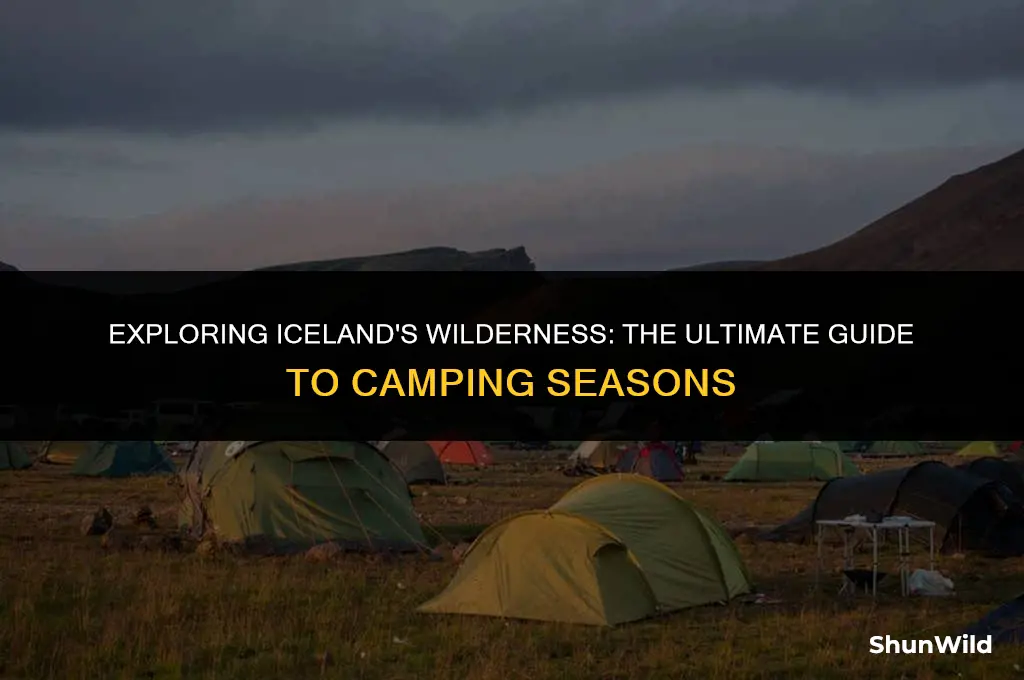 when to camp in iceland