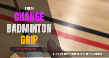 Replace Your Badminton Grip When..