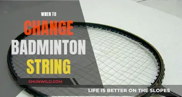 Badminton String: When is the Right Time to Change?