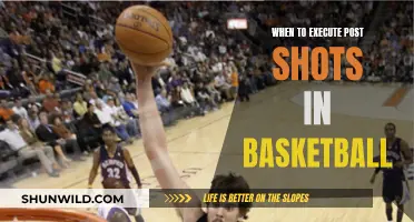 Post Shots in Basketball: Perfect Timing for Execution