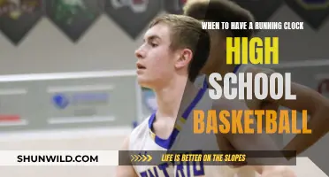 Running Clock in High School Basketball: When Does It Start?